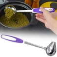 thumbnail image 1 of Stainless Steel Soup Ladle with Non-Slip Handle, Kitchen Serving Spoon with Polished Pouring Spout, Cooking Ladle for Soup, Stew, Sauce, Pasta, Ideal for Home and Restaurant Use, 1 of 5