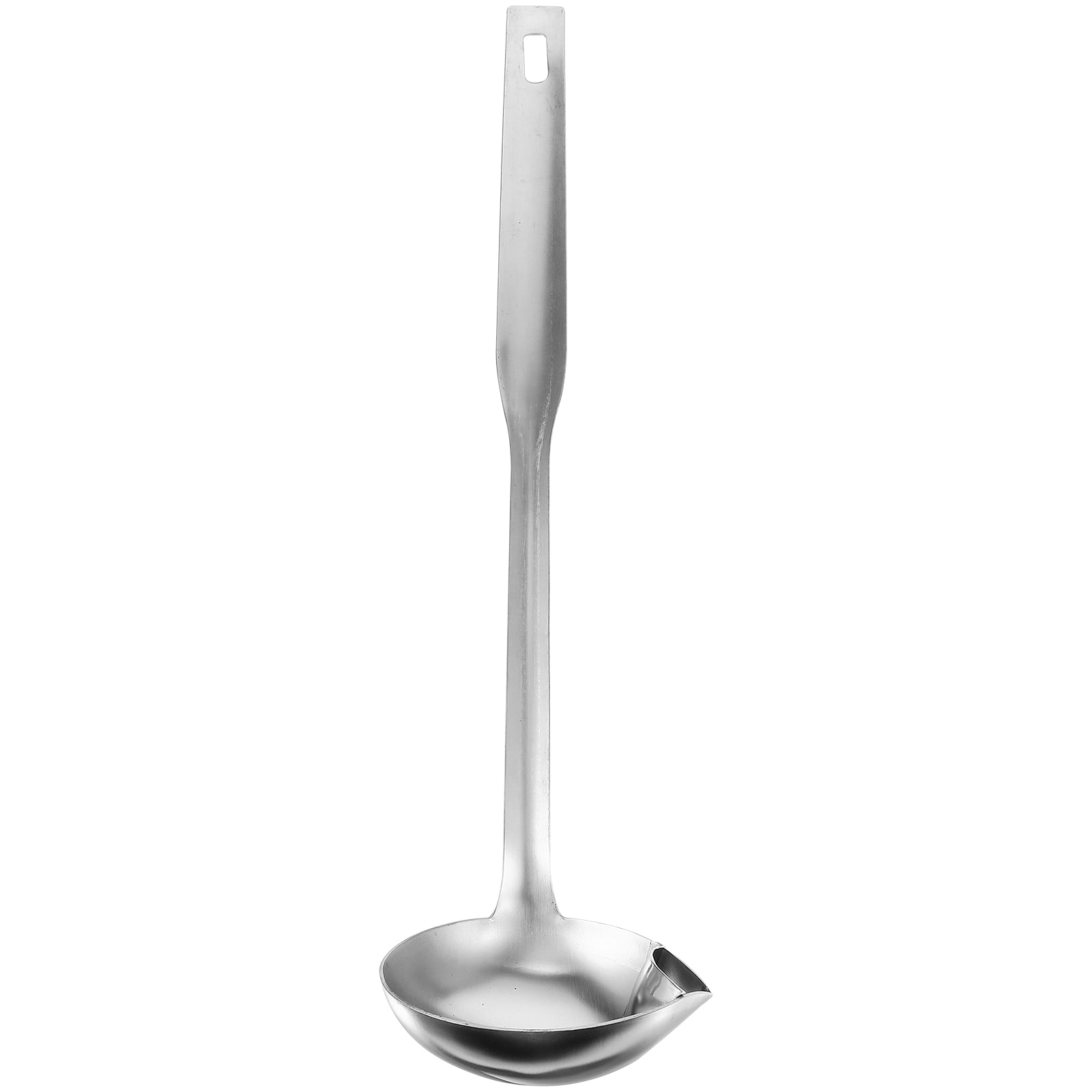 Stainless Steel Soup Ladle Soup Fat Oil Separator Ladle Oil Filter