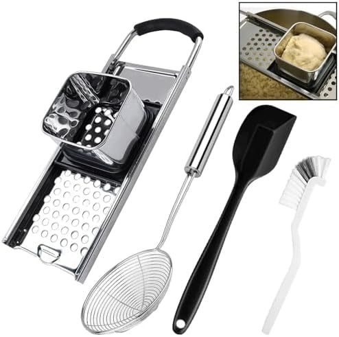 Licsaliwe Spaetzle Maker Food Grade Indexless Steel Noodle