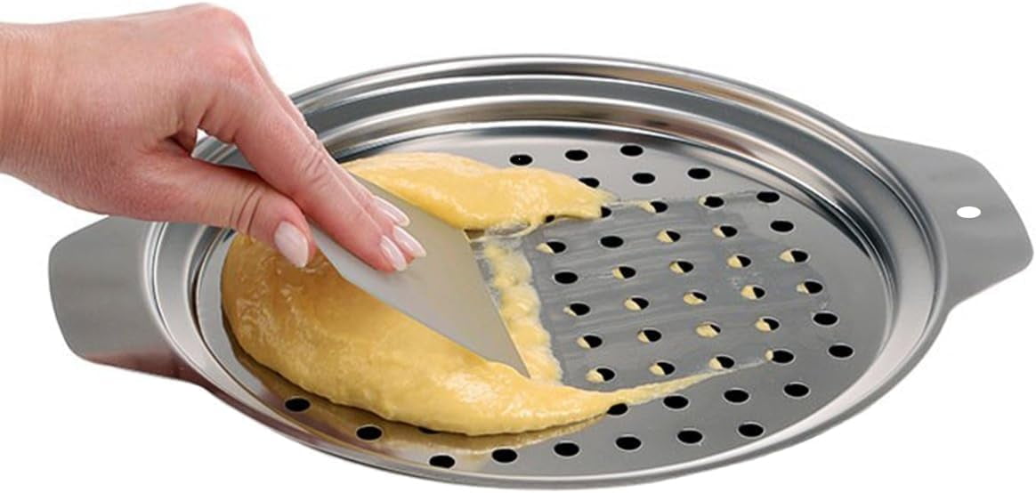Fabricant à Spaetzle En Acier Inoxydable - Passoire Multifonction Avec Grattoir, Diamètre 10,7 Pouces - Pour Pâtes Maison Et Gnocchis