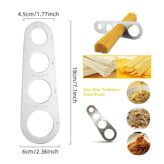 Stainless Steel Spaghetti Measurer Pasta Noodle Measure Cook Kitchen ...
