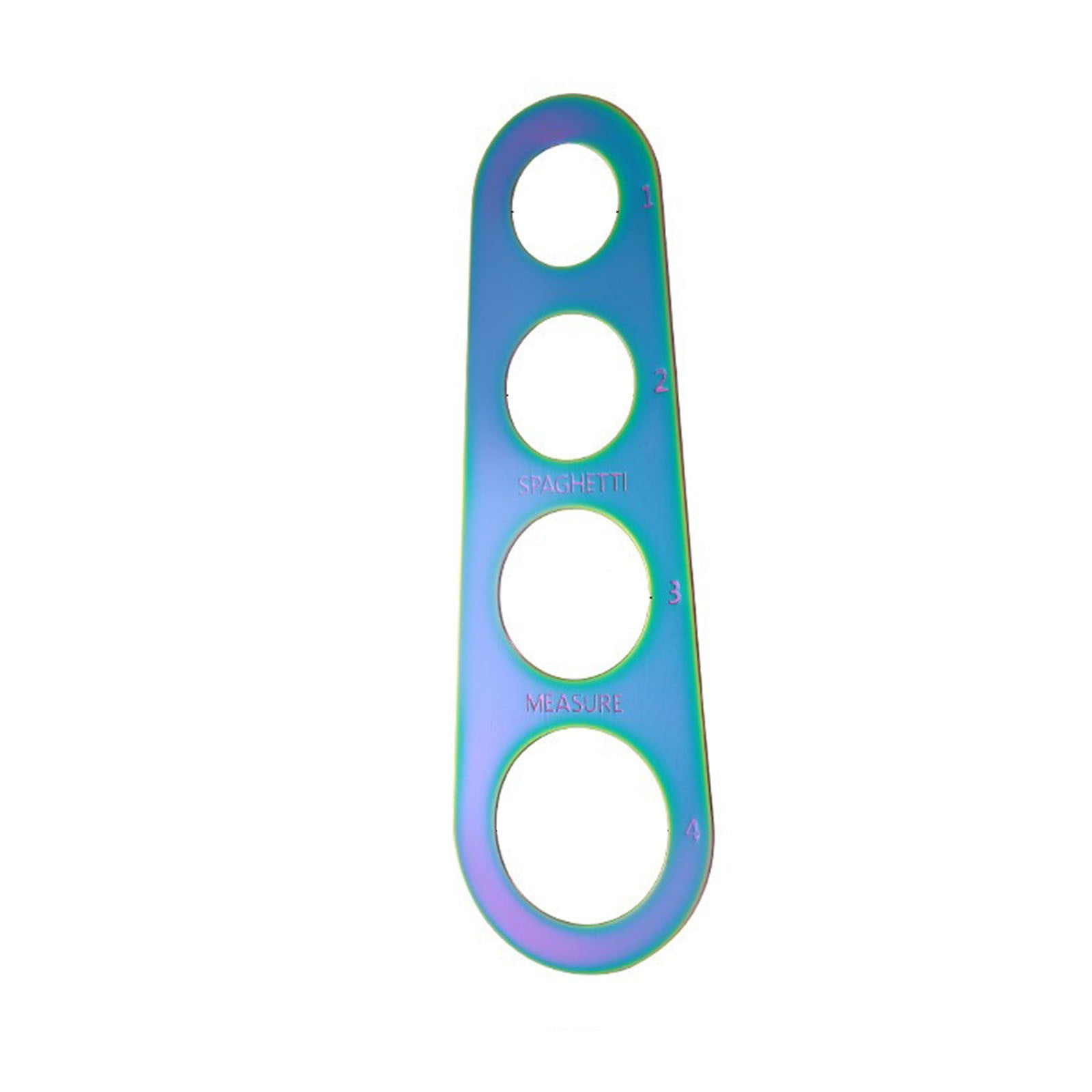 Stainless Steel Spaghetti Measurer Ruler Cook Pasta Noodle Measuring ...