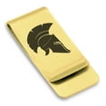 thumbnail image 1 of Stainless Steel Spartan Warrior Champion Classic Slim Money Clip Credit Card Holder, 1 of 2