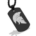 thumbnail image 1 of Stainless Steel Spartan Warrior Champion Dog Tag Pendant Necklace, 1 of 3