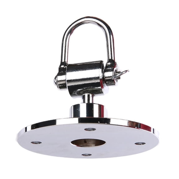 Stainless Steel Speed Bag Swivel with 360 Degree Rotation for Boxing MMA Punching Ball Base Hook Lightweight Training Equipment