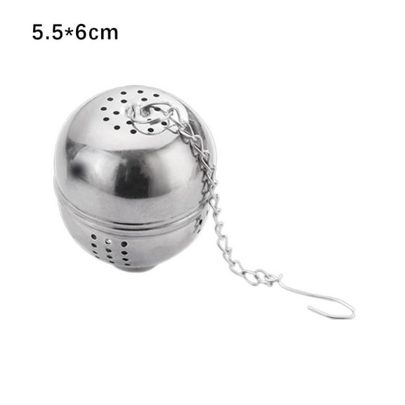 Stainless Steel Spice Ball Infuser, Fine Mesh for Residue-Free Broth and Tea, Versatile for Soup Making and Cooking