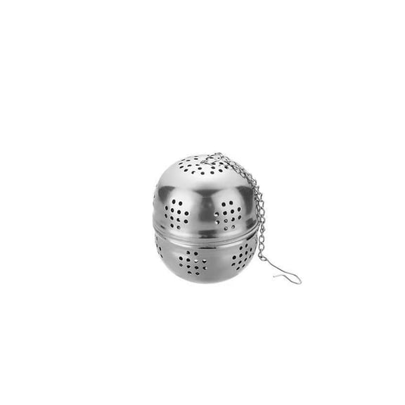 Stainless Steel Spice Ball Strainer for Cooking, Reusable Seasoning Infuser for Soup, Broth, Stew, Hot Pot, Loose Leaf Tea Filter, Kitchen Herb Holder