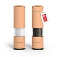 thumbnail image 1 of LARS NYSØM Design Spice Mills Set Manual with Adjustable Ceramic Grinder - Creamy Peach, 1 of 7