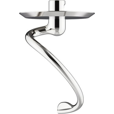 Stainless Steel Spiral Dough Hook for Kitchenaid Stand Mixer, 4.5 Qt - 5 Qt Tilt-Head Stand Mixer Attachments for Kitchenaid Dough Hook - Dishwasher Safe