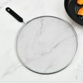 thumbnail image 1 of Stainless Steel Splatter Screen Guard for Frying Pan Mesh Cover Oil Splashes While Cooking and Nutrients, 1 of 3