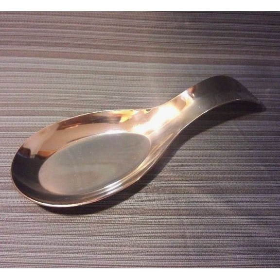 Stainless Steel Spoon Rest Heat Resistant Kitchen Utensil Spatula Holder