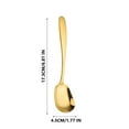 thumbnail image 1 of Stainless Steel Spoon - Thickened Heavy-duty Design, Multipurpose Kitchen Utensil, Easy-clean Dining Tool for Cooking, Serving, and Baking, 1 of 5
