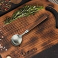 thumbnail image 1 of Stainless Steel Spoon and Fork Set Flatware Cutlery Kitchen Utensils Dishwasher Safe With Wooden Handle, 1 of 6
