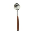 thumbnail image 1 of Stainless Steel Spoon and Fork Set with Wooden Handle | 1-Piece Kitchen Utensil Cutlery Set | Dishwasher Safe & Rust-Resistant, 1 of 6