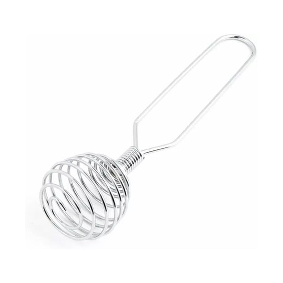 Stainless Steel Spring Coil Whisk, Wire Whip Cream Egg Beater, Hand Mixer Kitchen Tool for Mixing Blending Beating Stirring Cooking Baking