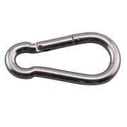 Stainless Steel Spring Snap Hook Carabiner Grade 316 SS (8 Different Sizes) (S0120-0160 (1/2"))
