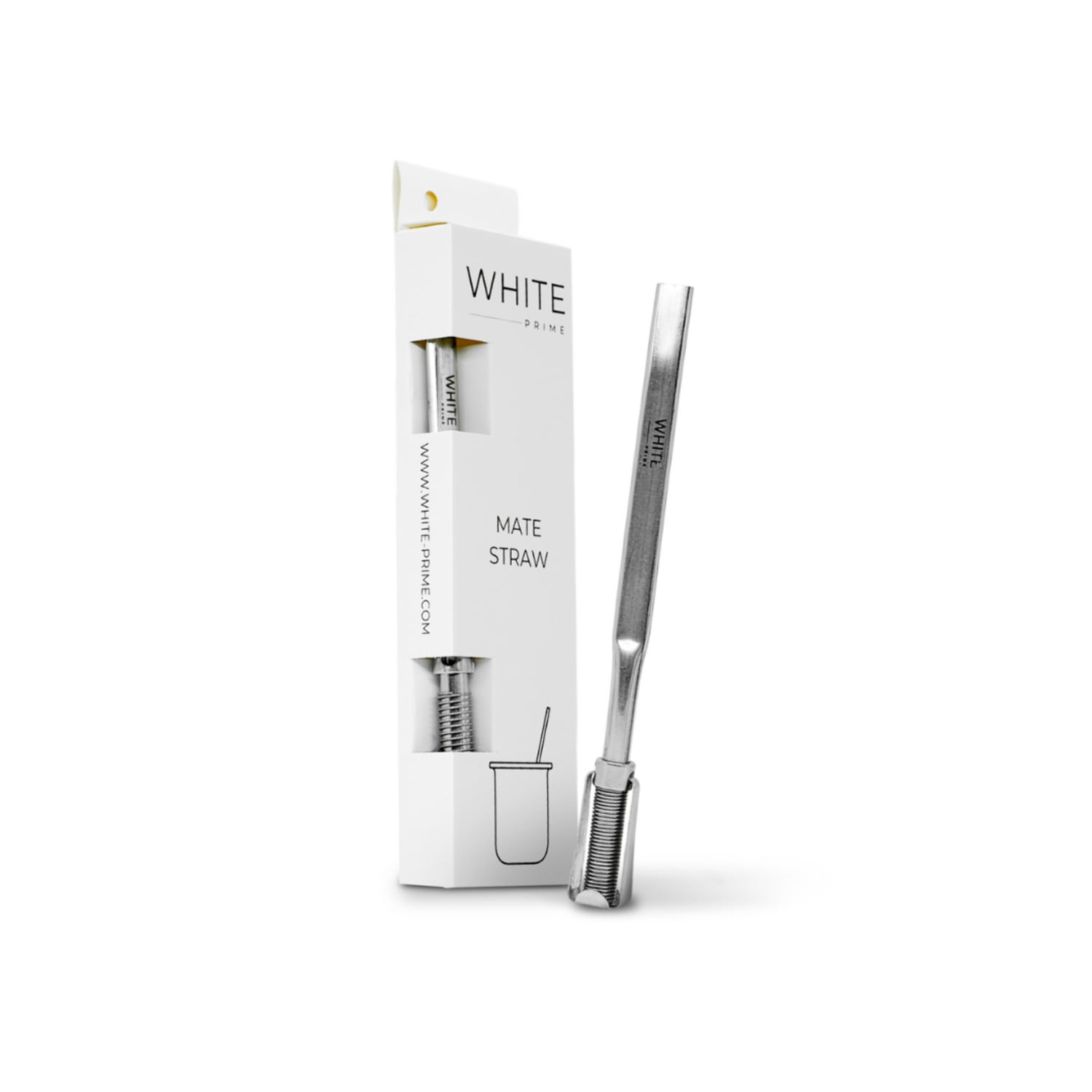 Spring Bombilla – Stainless Steel Straw for Yerba Mate | WHITE Prime ...