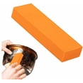 thumbnail image 1 of Stainless Steel Stain Remover - Rubber Rust Cleaner, Scratches Removal Eraser | Rust and Limescale Cleaning Sponge Rust Removal Block, Magic Dirt Decontamination Scrubber for Kitchen Surfaces, 1 of 6