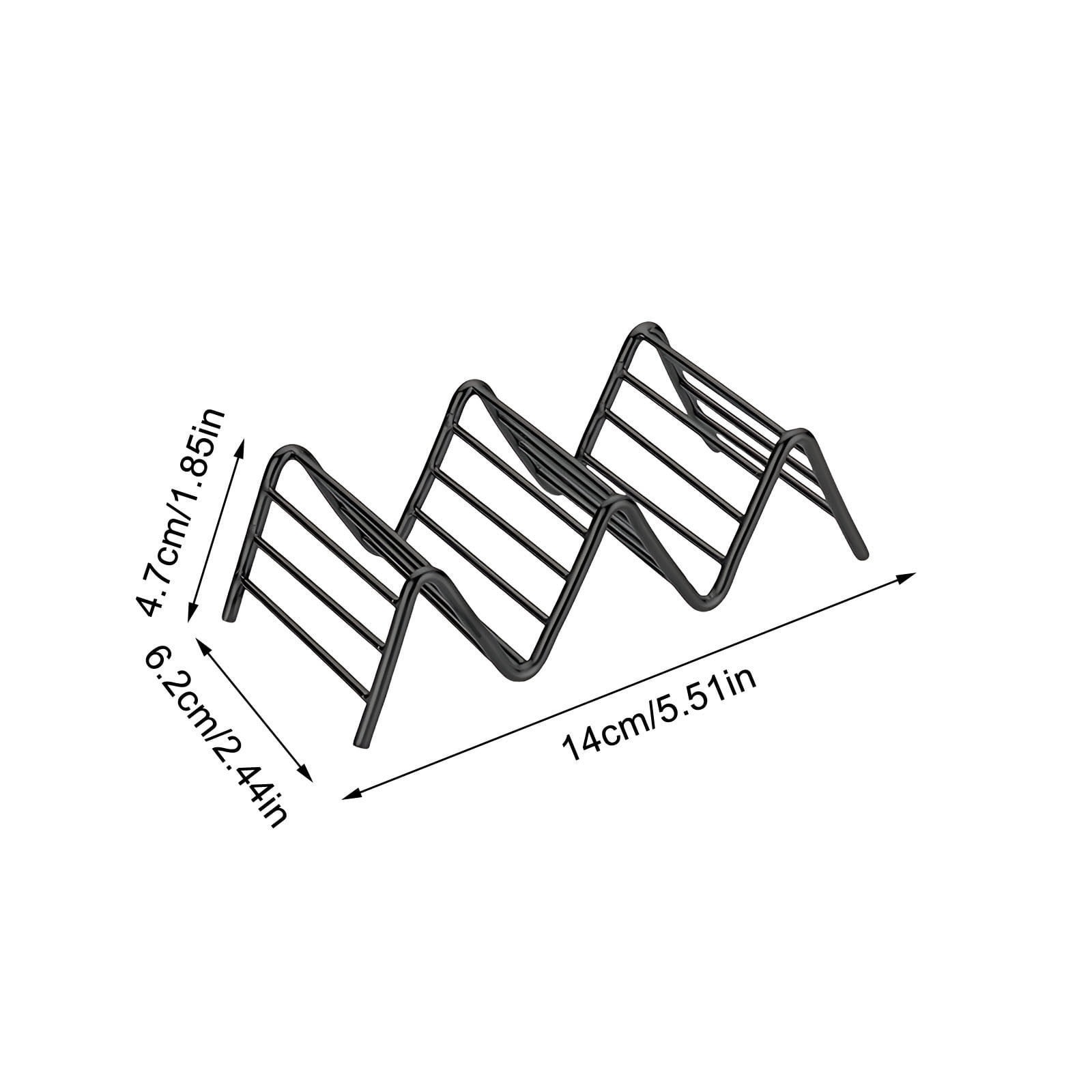 Stainless Steel Stainless Steel Taco Holder Waviness Shape Taco Holder ...