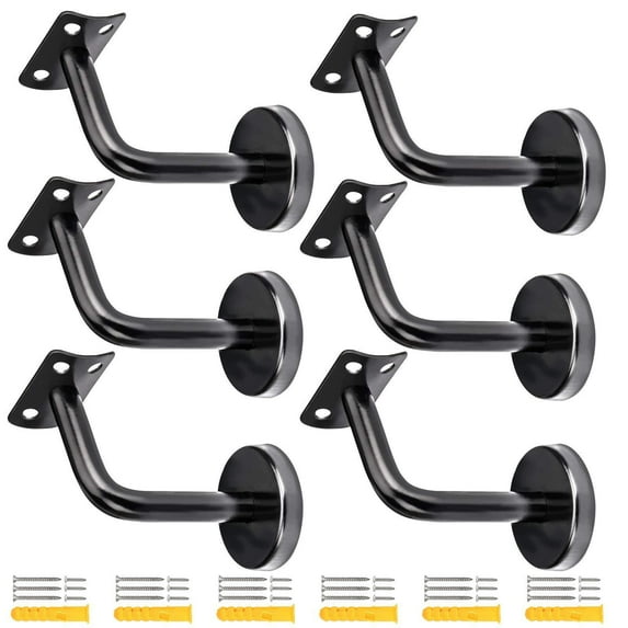 Support Point Stair Railing Stainless Steel Stair Railing Brackets Heavy Type Wall Mount Stair ...
