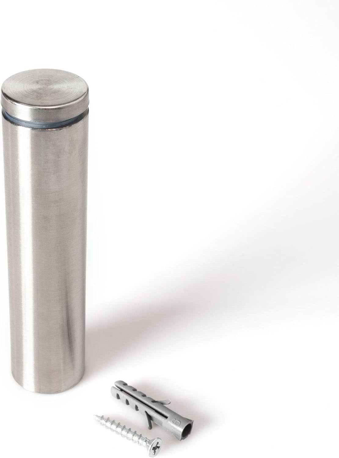 Stainless Steel Standoff 1 Inch Diameter x 4 Inch Barrel Length Brushed