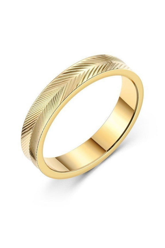 Stainless Steel Star Rings for Couples, Fashion Flower Wave Feather Design, Durable and Stylish Rings for Everyday Wear