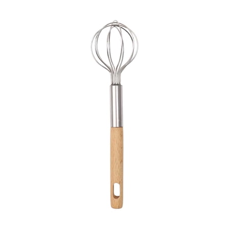Stainless Steel Star Shaped Potato Masher Wood Egg Whisk Kitchen Gadgets Durable Cooking Tools Set