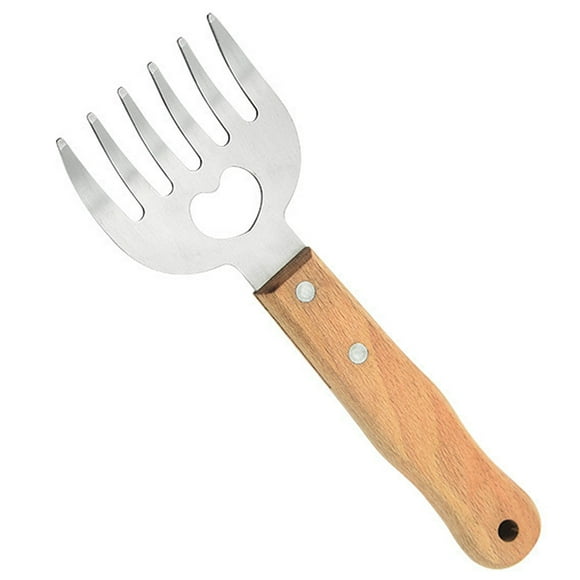 Stainless Steel Steak Shredder Long Handle Bear Claw Meat Shredder Camping Meat Shredder