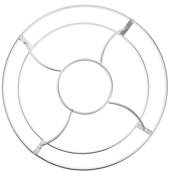 MEIBUTYUP Stainless Steel Wok Holder Smooth Edges for Home Cooking