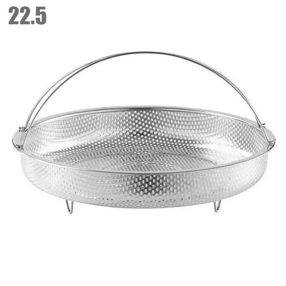 Stainless Steel Steam Rack Universal Circular Stable Steaming Basket