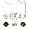 thumbnail image 1 of Stainless Steel Steam Rack Universal Pressure Cooker Accessory for Cooking, 1 of 8