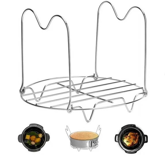 Stainless Steel Steam Rack Universal Pressure Cooker Accessory for Cooking