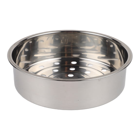 Stainless Steel Steamer Basket For Rice Cooker And Wok, 304 Metal Steam Rack With Even Heat Distribution, Thickened Deep Design, For Most Cookers, Silver(21.1CM)