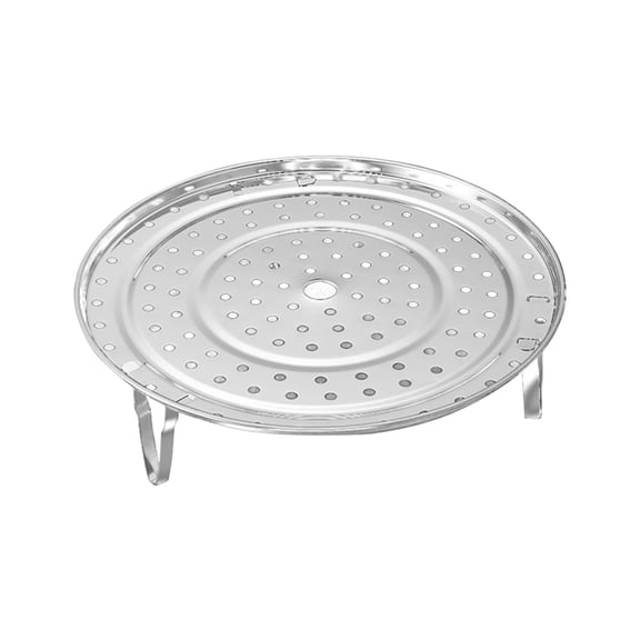 Stainless Steel Steamer Pan with Lid for Versatile Kitchen Cooking – Stainless Steamer Rack for Steaming Corn Meat and Dumplings in Daily Use