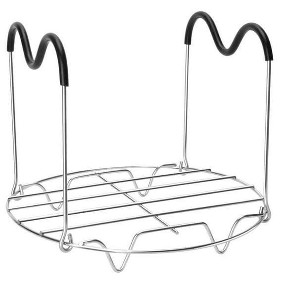 Stainless Steel Steamer Rack with Silicone Handles For 6QT 8QT Cookers