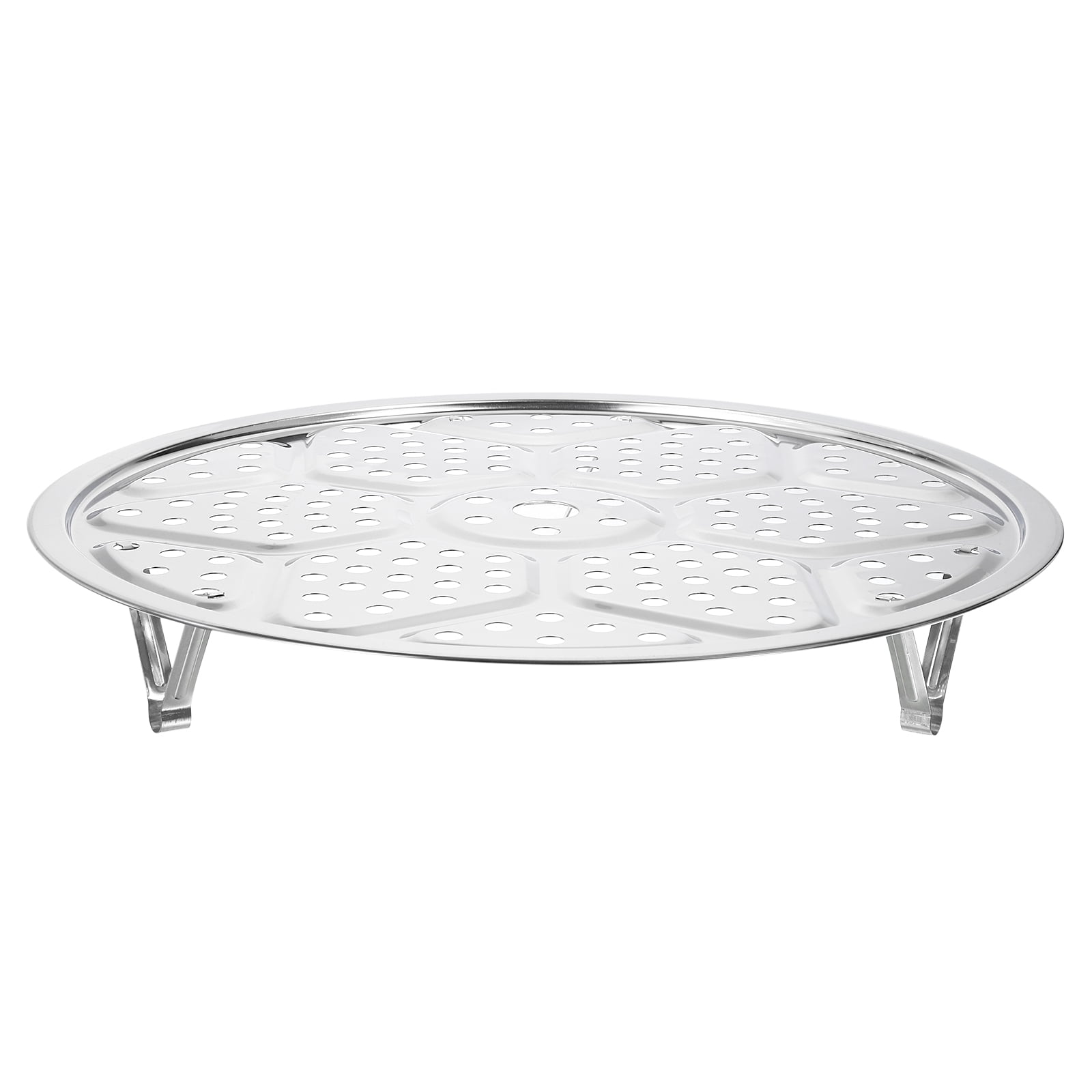 Stainless Steel Steamer Rack with Stand, 11.8 Inches Insert Stock Pot