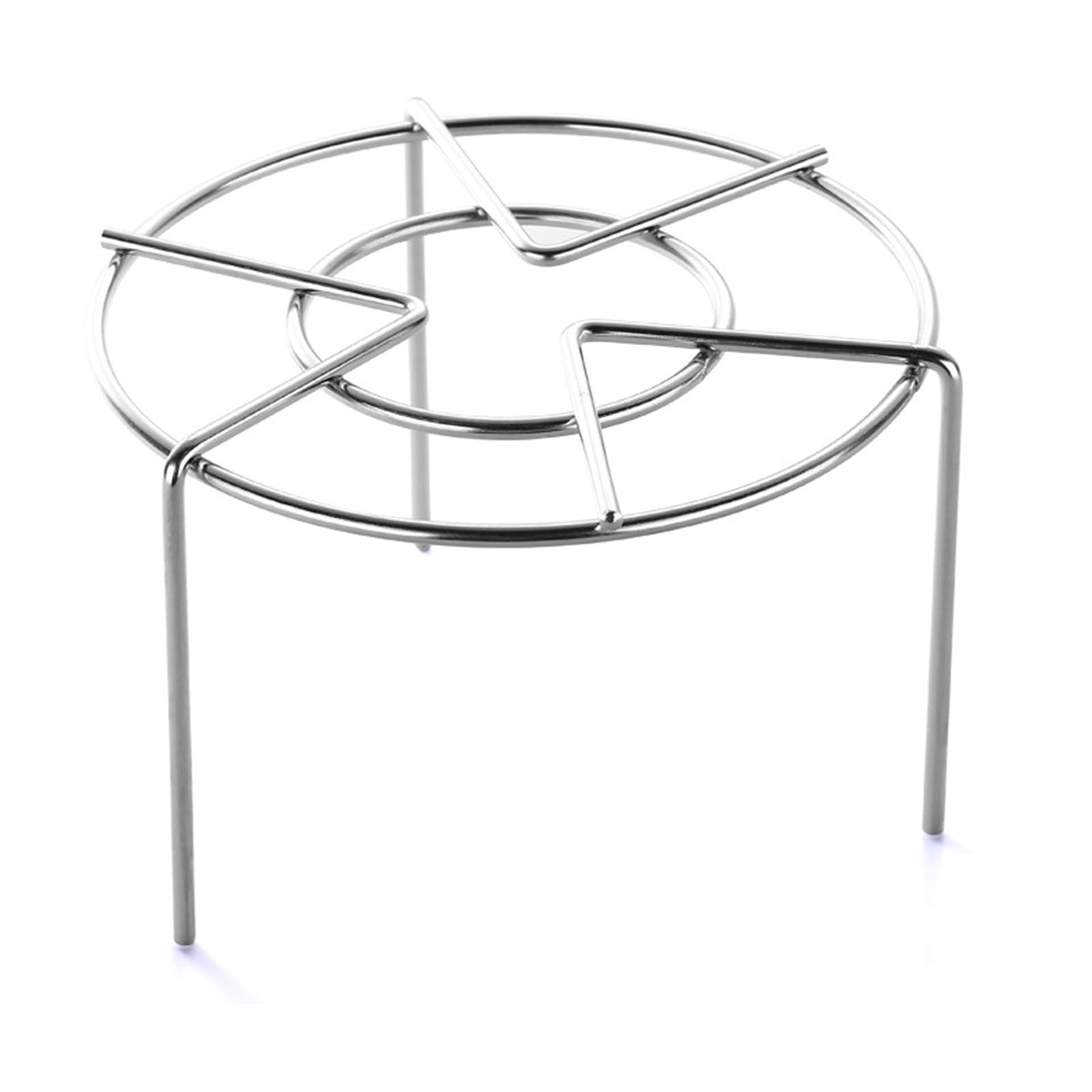 Stainless Steel Steaming Rack Fit Pressure Cooker Muti Purpose Round