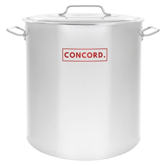 Stainless Steel Stock Pot Cookware, 40-Quart