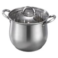 thumbnail image 1 of cisilov Stainless Steel Stock Pot, 8 Quart Induction Cookware with Glass Lid, Nonstick Cooking Pot for Pasta Soup Canning Boiling Simmering, 1 of 6