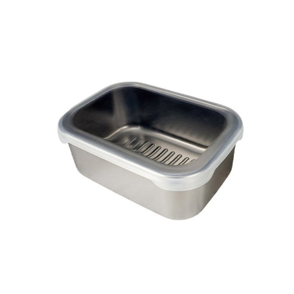 Stainless Steel Storage Box Reduces Plastic Waste for Green Lifestyles