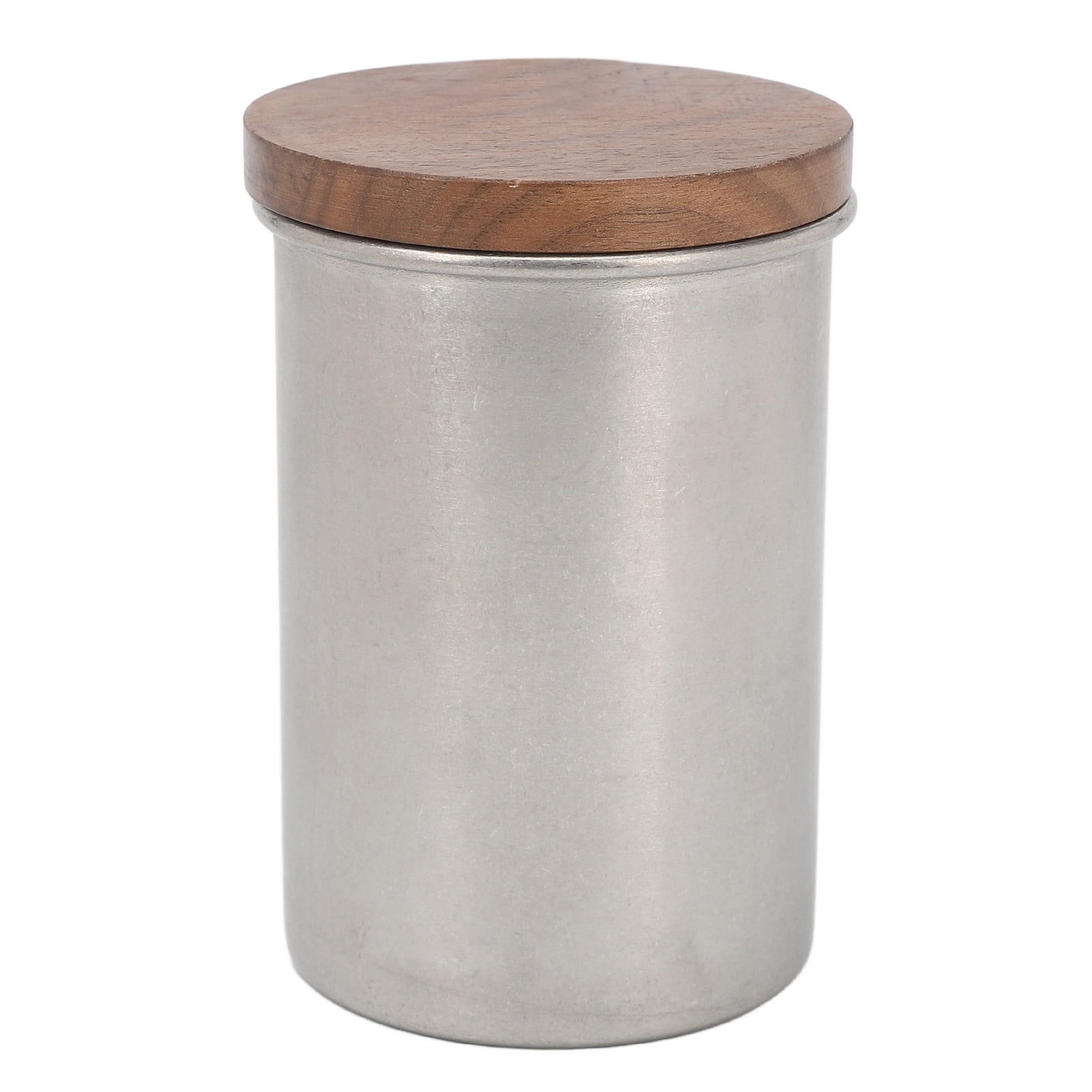 Swirl Paw Large Galvanized Steel Canister - 6.02 Quart (Dry) Capacity, 7.87" Diameter X 9.84" H