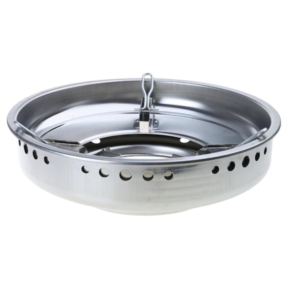 Stainless Steel Stove Wind Proof Cover Double Layer Gas Stove Wind Guard Fire Gathering Cover for Cooking Efficiency