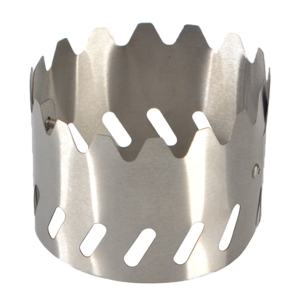 2 In 1 Stove Bracket Windscreen Portable Outdoor Stainless Stove Rack Windscreen for Hiking Backpacking