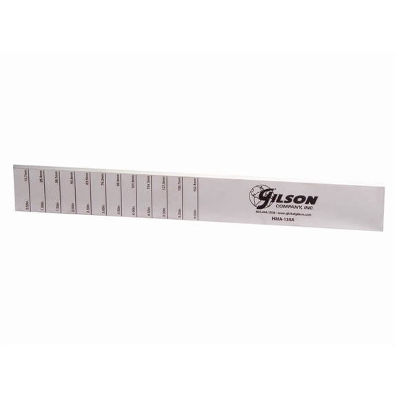 Stainless Steel Straightedge with Graduations