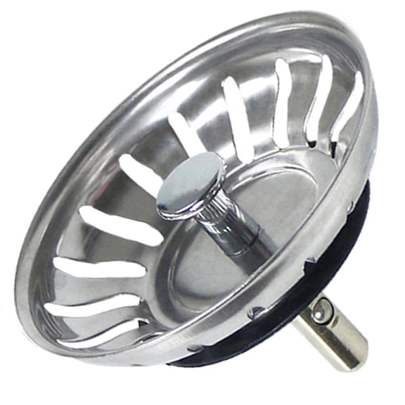 Stainless Steel Strainer Basket Sink Drain Slots Drain Plug for Blanco Sink 79mm Dz
