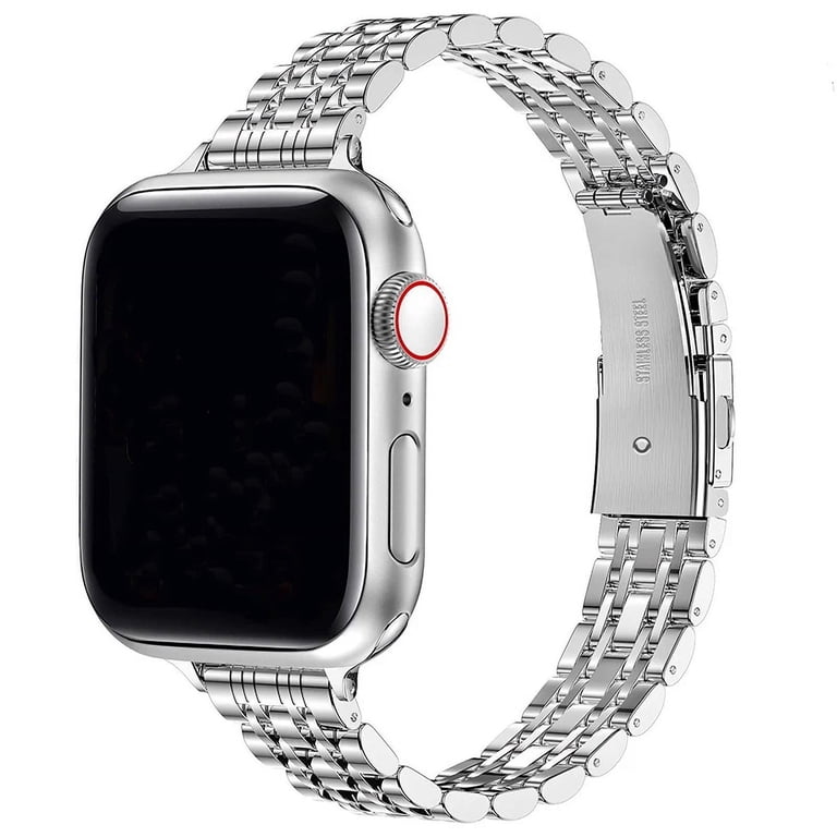 Iwatch 42mm stainless steel Amazon.com: Fullmosa Band Compatible with Apple Watch 44mm  main image 4