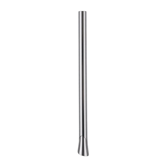 Stainless Steel Straws, 304 Metal Stirring Spoon Straws For Bubble Tea, Smoothie, Slush, 2 Pack Reusable Silver Boba Tea Drinking Straws, Kitchen Bar Accessories For Home, Party,