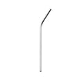 thumbnail image 1 of Stainless Steel Straws 8.5x0.24 Inch Bent Metal Straws, Reusable Curved Drinking Straws for Cocktails, Juice, Water, Tumbler Drinkware Accessories for Bar, 1 of 9