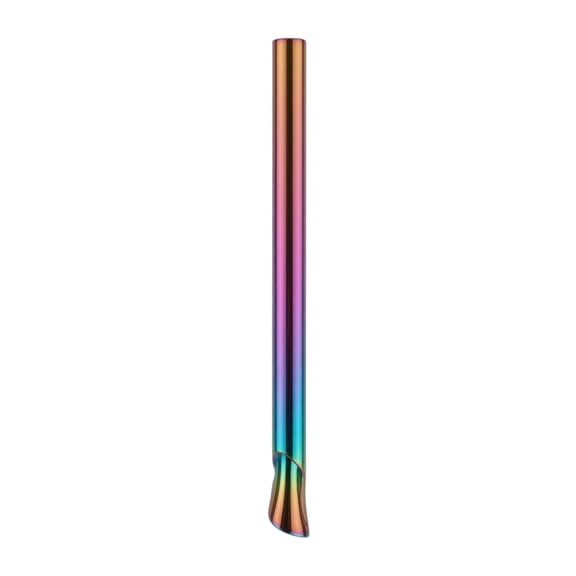 Stainless Steel Straws For Bubble Tea,304 Metal Stirring Spoon Straws 2 Pack For Smoothie Boba Tea Ice Drink Reusable Colorful Bpa Free Travel Friendly And Dishwasher Safe