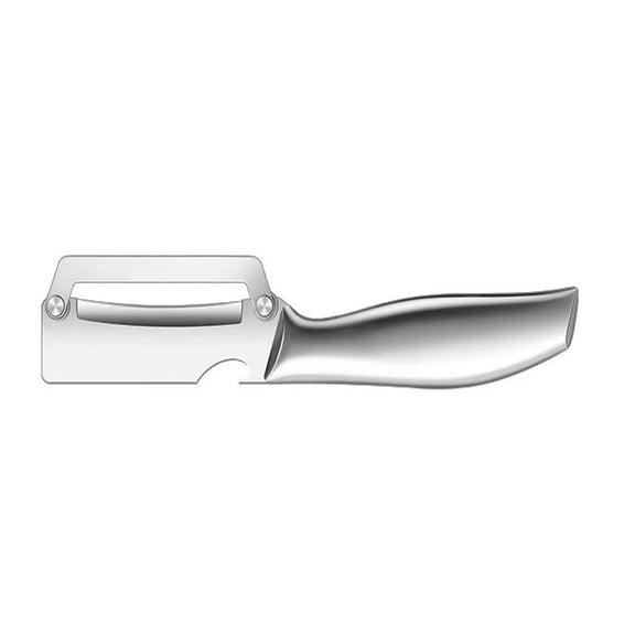 Stainless Steel Sugarcane Peeler, Kitchen Specific Peeling Knife, Fruit Vegetable Tool, Heavy Duty Blade, Rustproof, Easy to Use